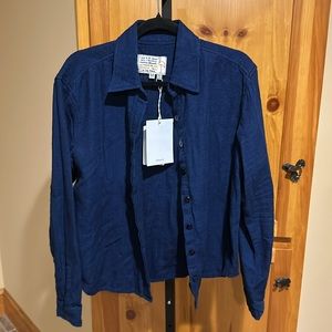 Sandrine Rose X Free People Shacket in Indigo NEW